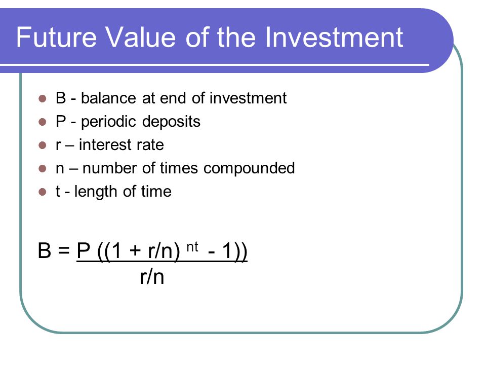 Periodic deposit investing formulas in economic how much memory do you need for ethereum mining